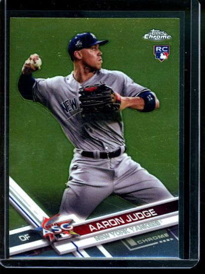2017 Topps Chrome Aaron Judge ASG Rookie Card Yankees