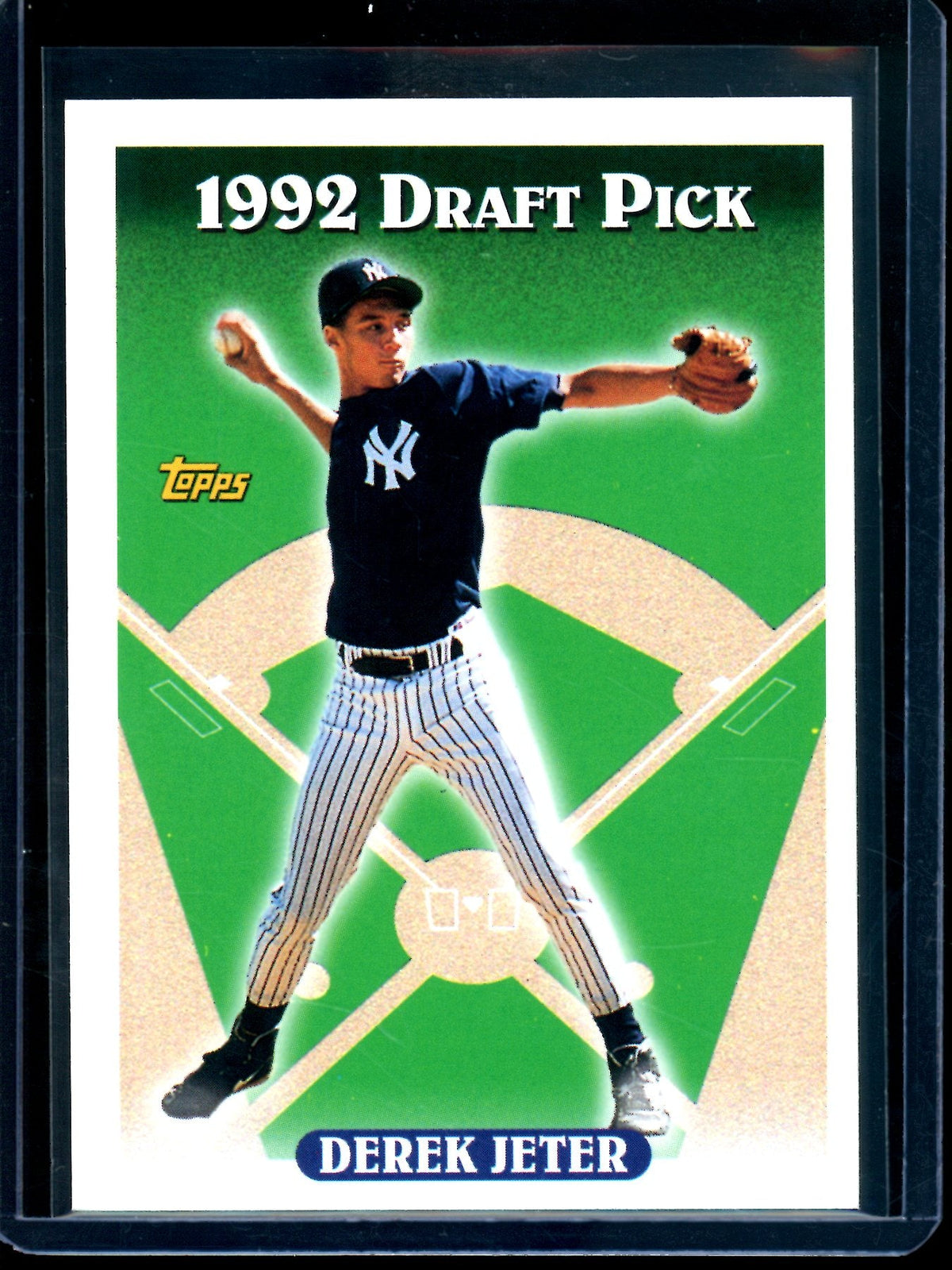 1993 Topps Derek Jeter Draft Pick Rookie Yankees
