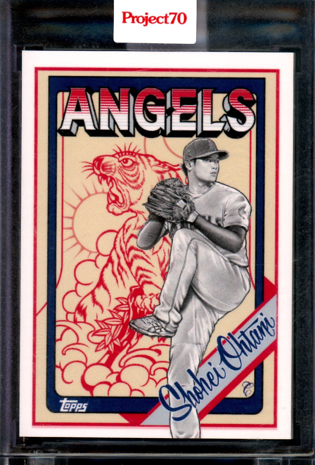 2021 Topps Project 70 Shohei Ohtani Mister Cartoon #493 Angels (B)