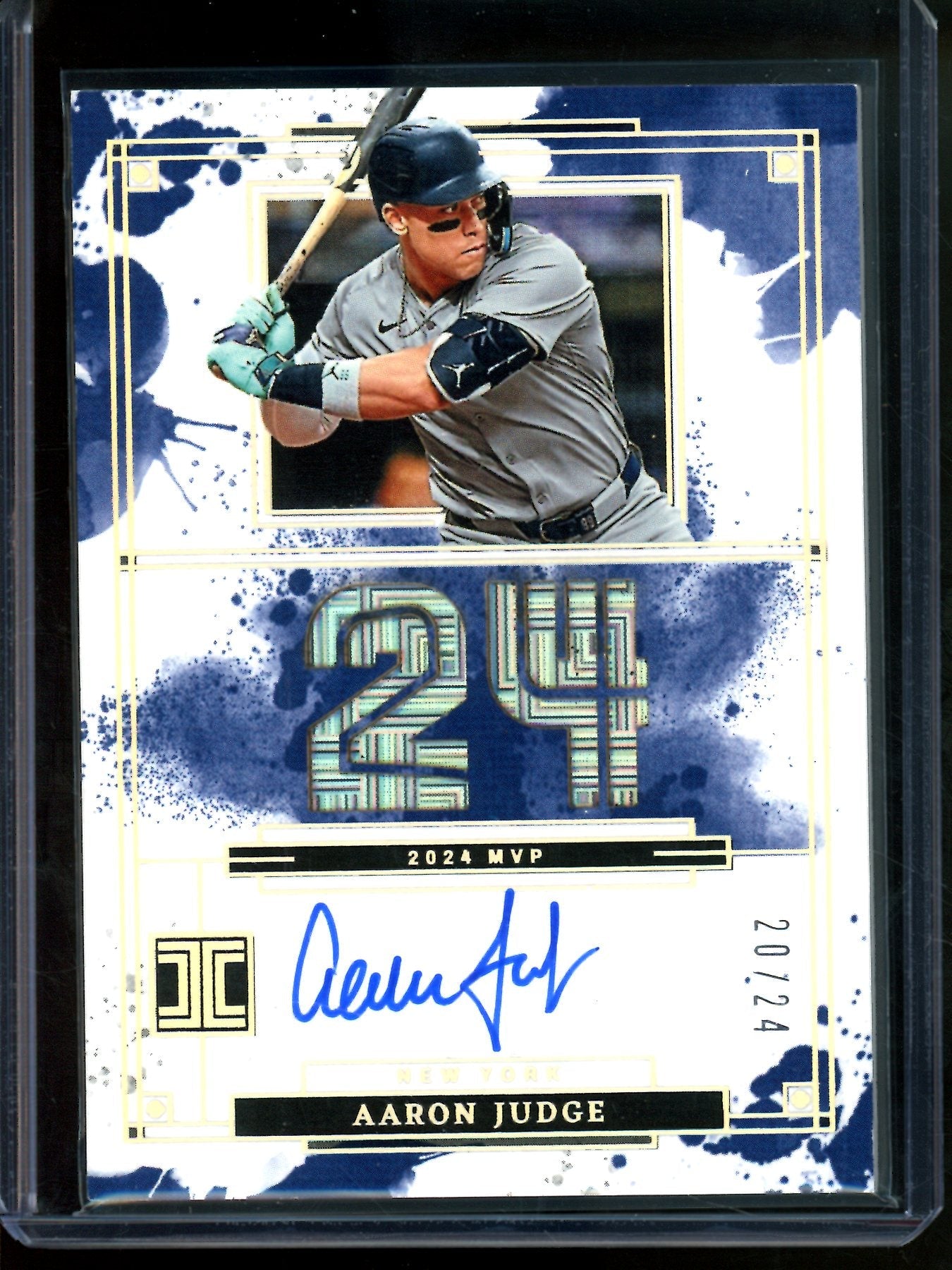 2025 Panini Impeccable Aaron Judge 24' MVP Autograph /24 Yankees