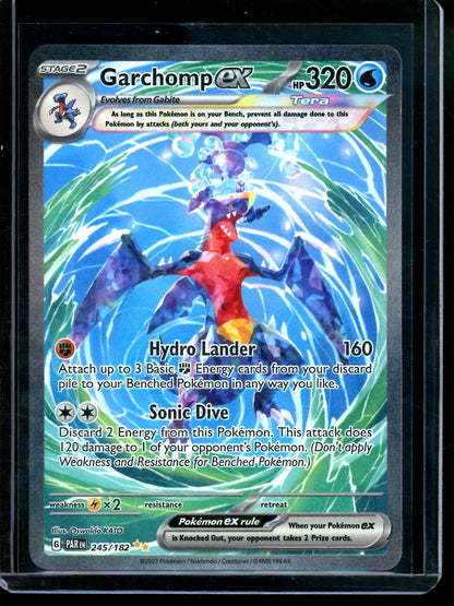 2023 Pokemon Paradox Rift Garchomp EX 245/182