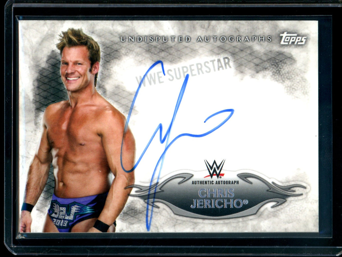 2015 Topps Undisputed Chris Jericho Superstar Autograph - Trading Card Market