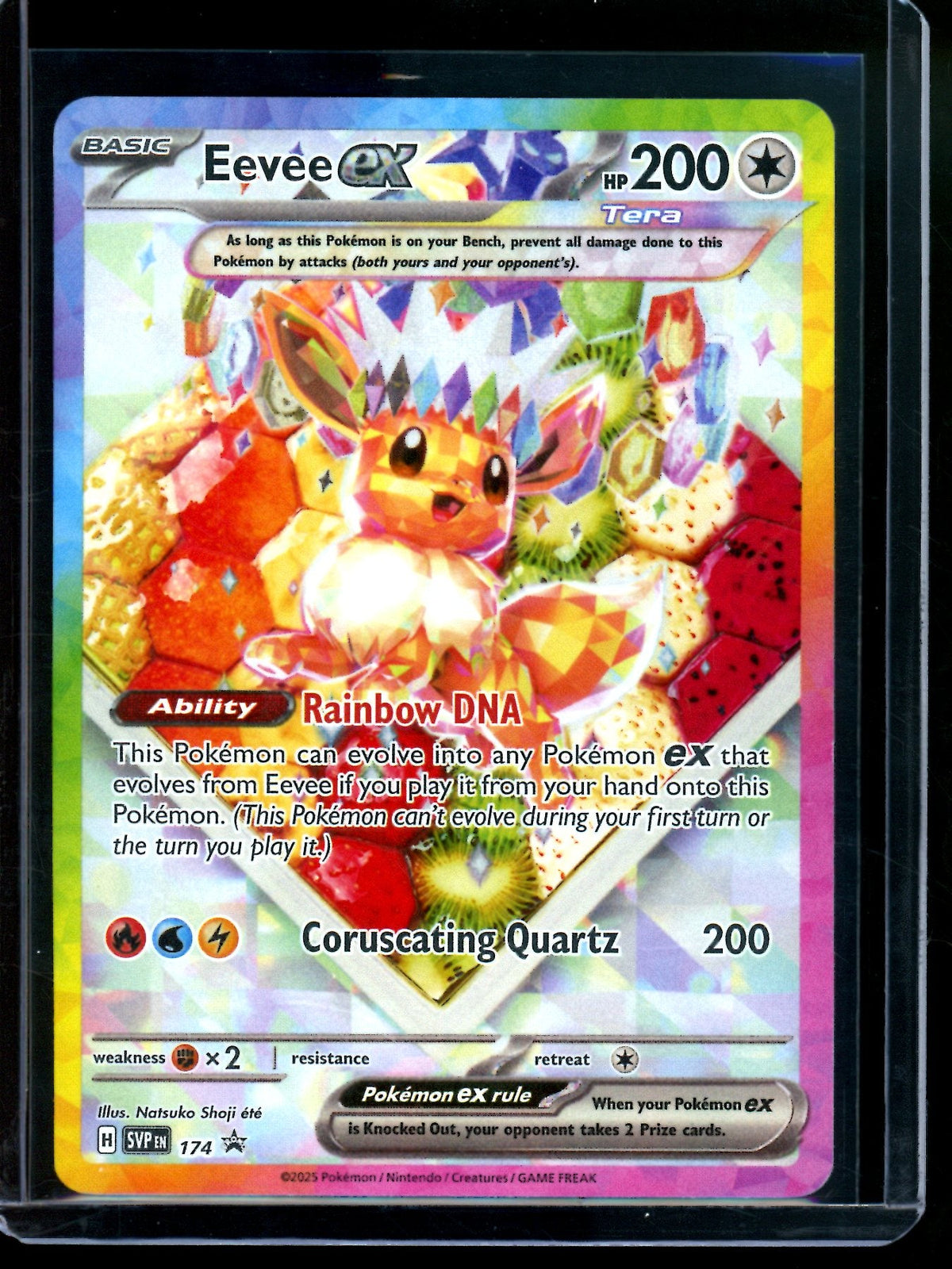 2025 Pokemon Prismatic Evolutions Eevee EX 174 Promo - Trading Card Market