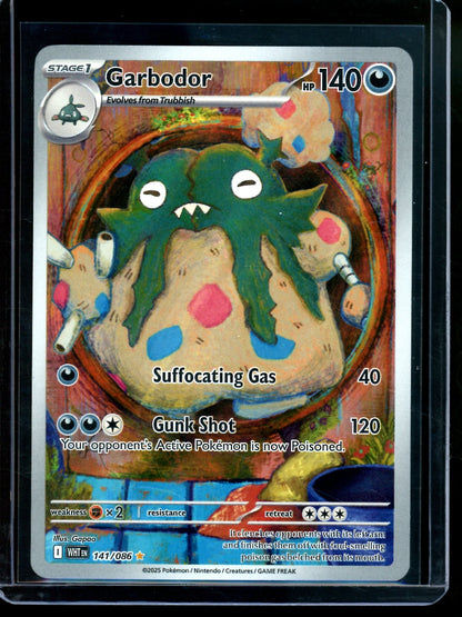 2025 Pokemon White Flare Garbodor 141/086 - Trading Card Market