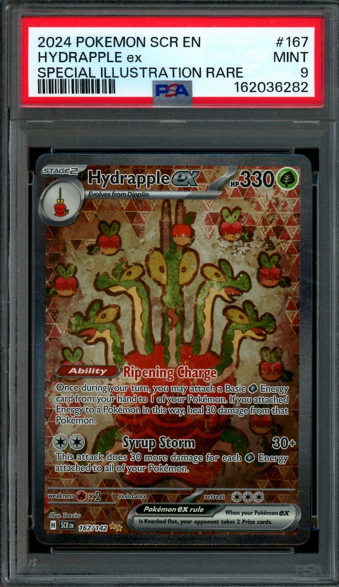 2024 Pokemon Stellar Crown Hydrapple EX 167/142 PSA 9 - Trading Card Market