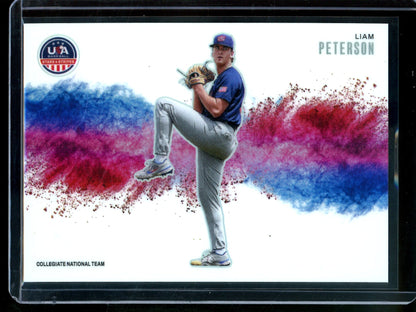 2026 Panini Prizm Liam Peterson Colorblast SSP - Trading Card Market