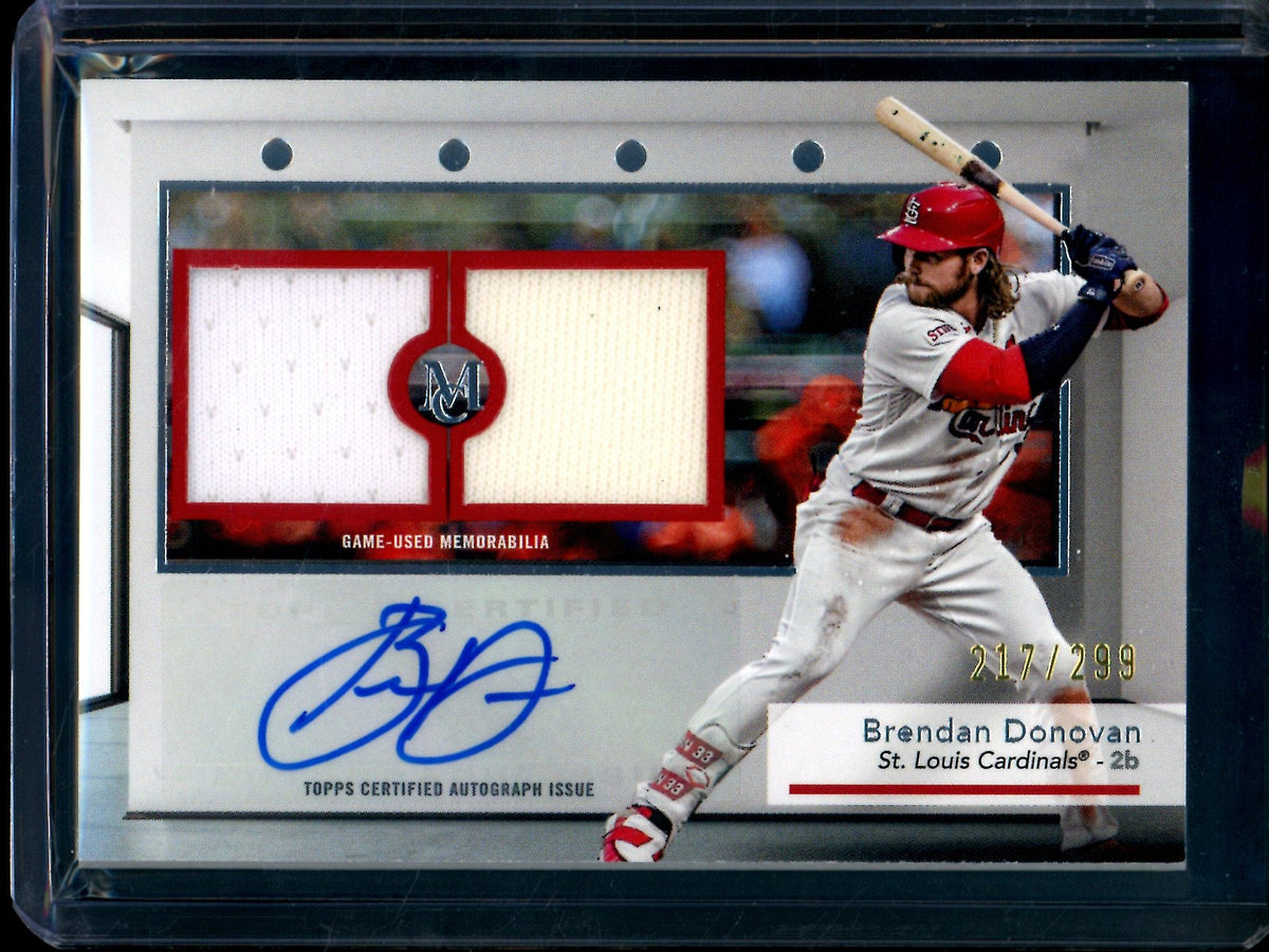 2024 Topps Museum Collection Brendan Donovan Dual Autograph /299 Cardinals - Trading Card Market