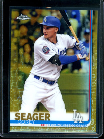 2019 Topps Chrome Corey Seager Gold Refractor /50 Dodgers - Trading Card Market