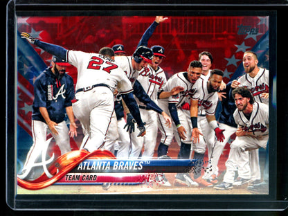 2018 Topps Flagship Atlanta Braves Independence Day Parallel /76 Braves - Trading Card Market