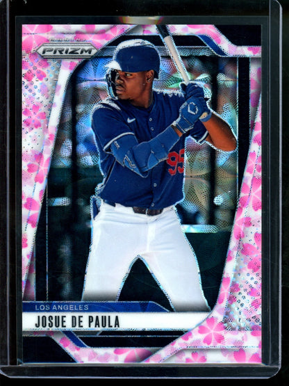 2025 Panini Prizm Josue De Paula Cherry Blossom SP /20 Dodgers - Trading Card Market