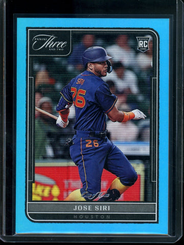 2022 Panini Three and Two Jose Siri Rookie 1/1 Astros - Trading Card Market