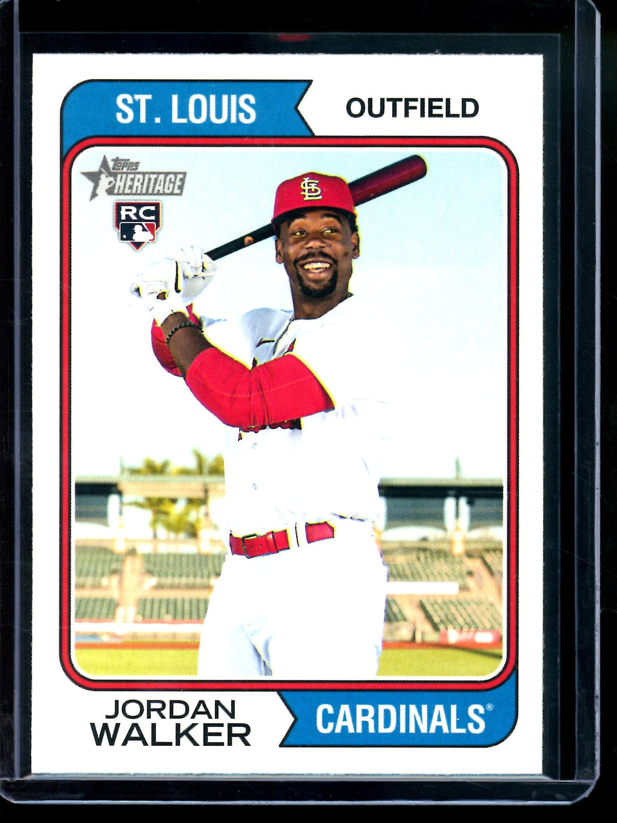 2023 Topps Heritage Jordan Walker Image Variation Rookie Cardinals - Trading Card Market