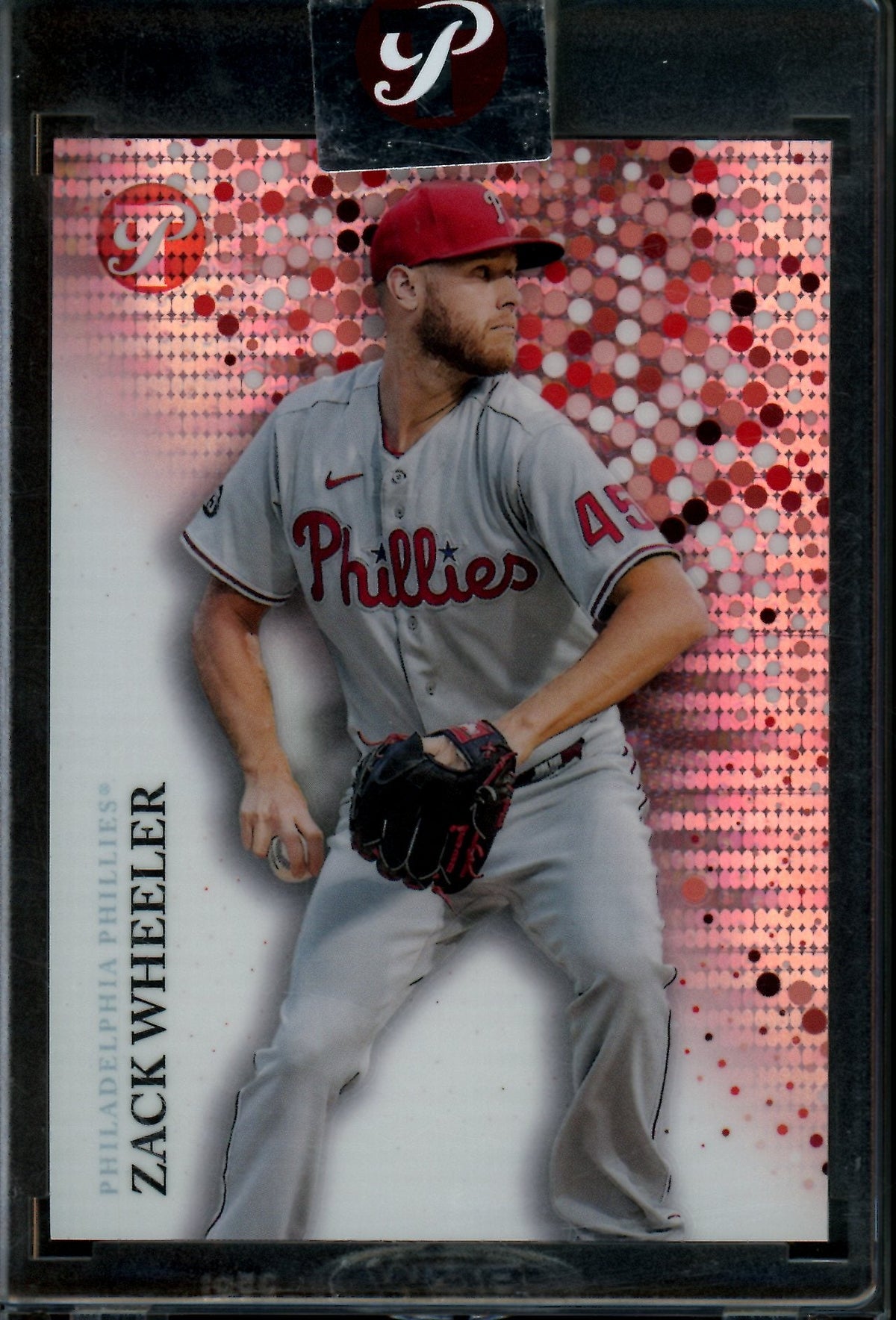 2022 Topps Pristine Zack Wheeler Rose Gold Encased /15 Phillies - Trading Card Market