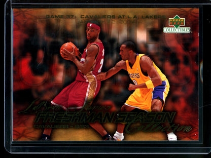 2004 Upper Deck Freshman Season Collection Lebron James / Kobe Bryant 39 - Trading Card Market