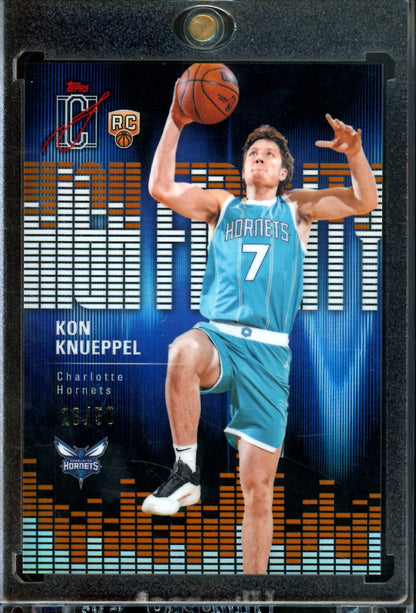 2026 Topps Signature Class Kon Knueppel High Fidelity Rookie /50 Hornets - Trading Card Market