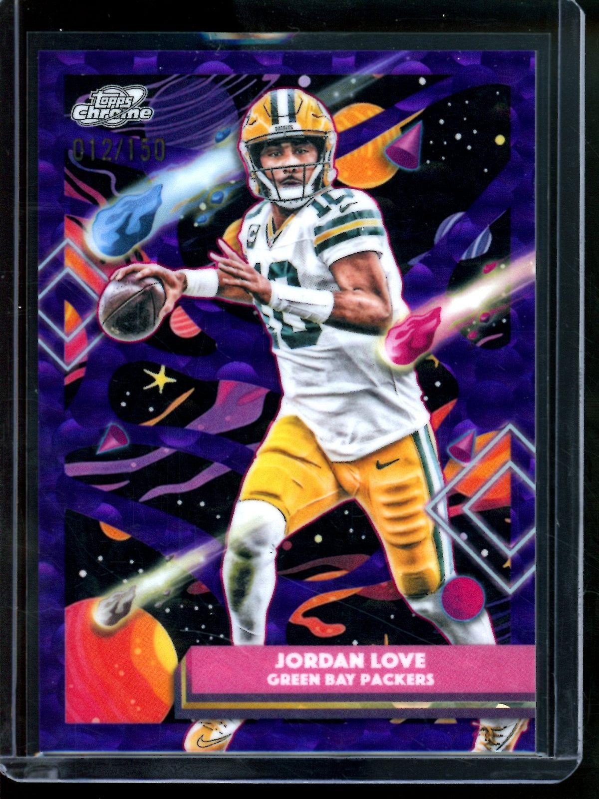 2025 Topps Chrome Cosmic Jordan Love Purple /150 Packers - Trading Card Market