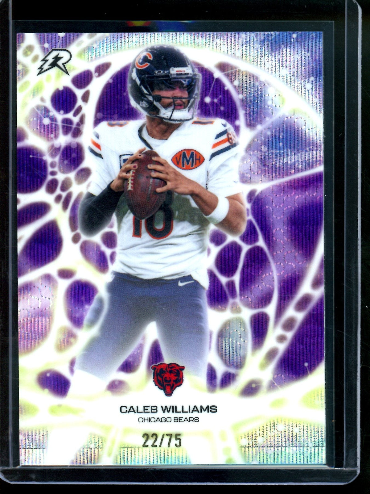 2026 Topps Resurgence Caleb Williams Protonyx Purple Refractor /75 Bears - Trading Card Market