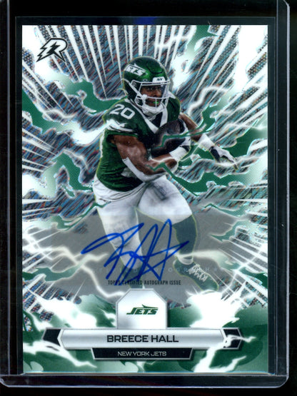 2026 Topps Resurgence Breece Hall Shimmer Autograph Jets - Trading Card Market