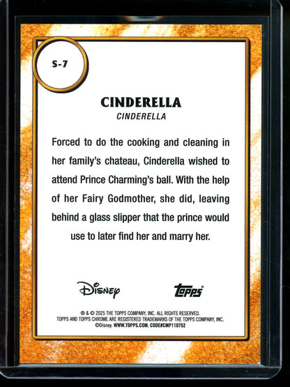 2025 Topps Chrome Cinderella Shiny S-7 - Trading Card Market