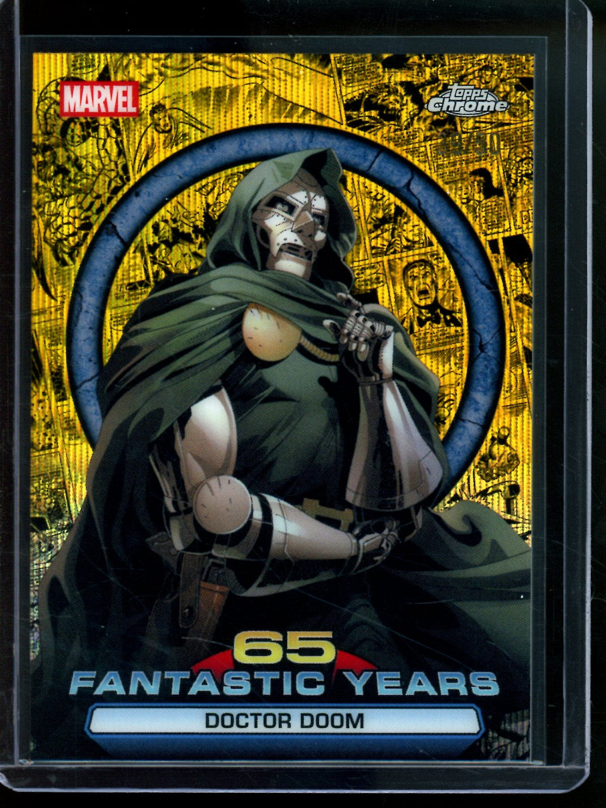 2026 Topps Chrome Doctor Doom 65 Fantastic Years Gold Wave /50 - Trading Card Market