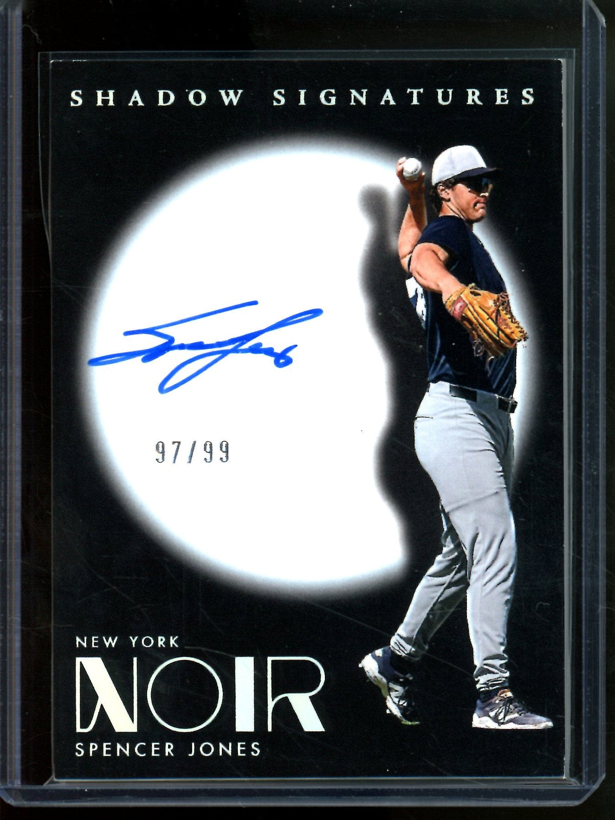 2026 Panini Noir Spencer Jones Shadow Signatures Yankees - Trading Card Market