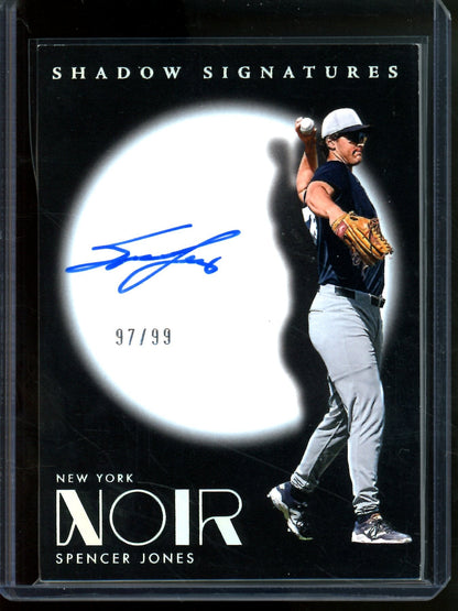 2026 Panini Noir Spencer Jones Shadow Signatures Yankees - Trading Card Market