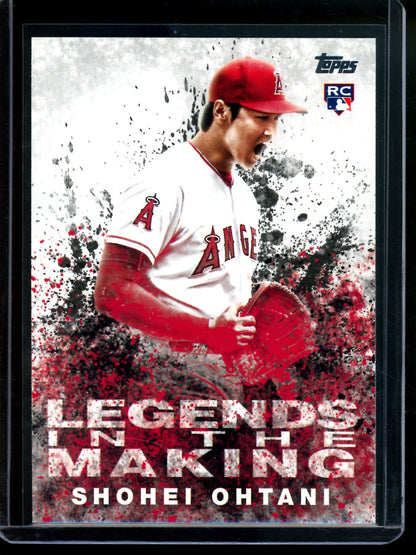 2018 Topps Flagship Shohei Ohtani Legends in the Making Rookie Angels / Dodgers - Trading Card Market
