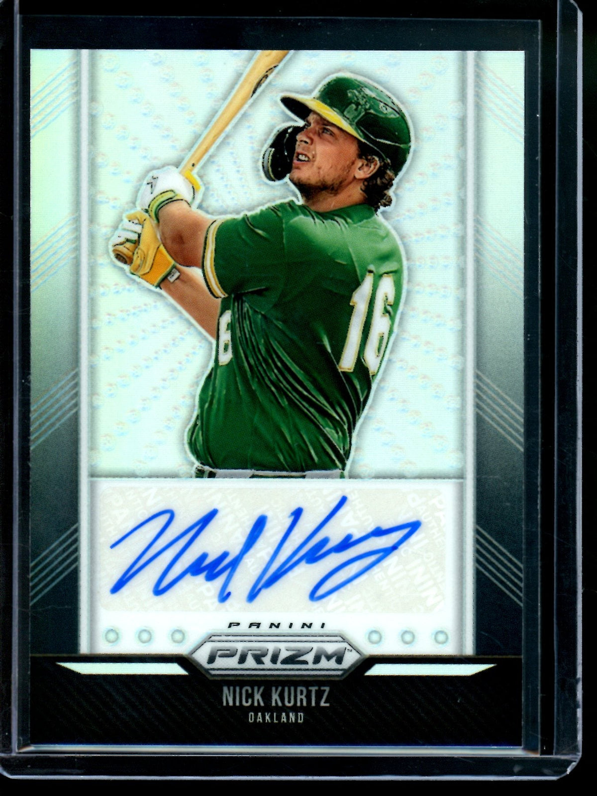 2026 Panini Prizm Nick Kurtz Silver Autograph Athletics - Trading Card Market