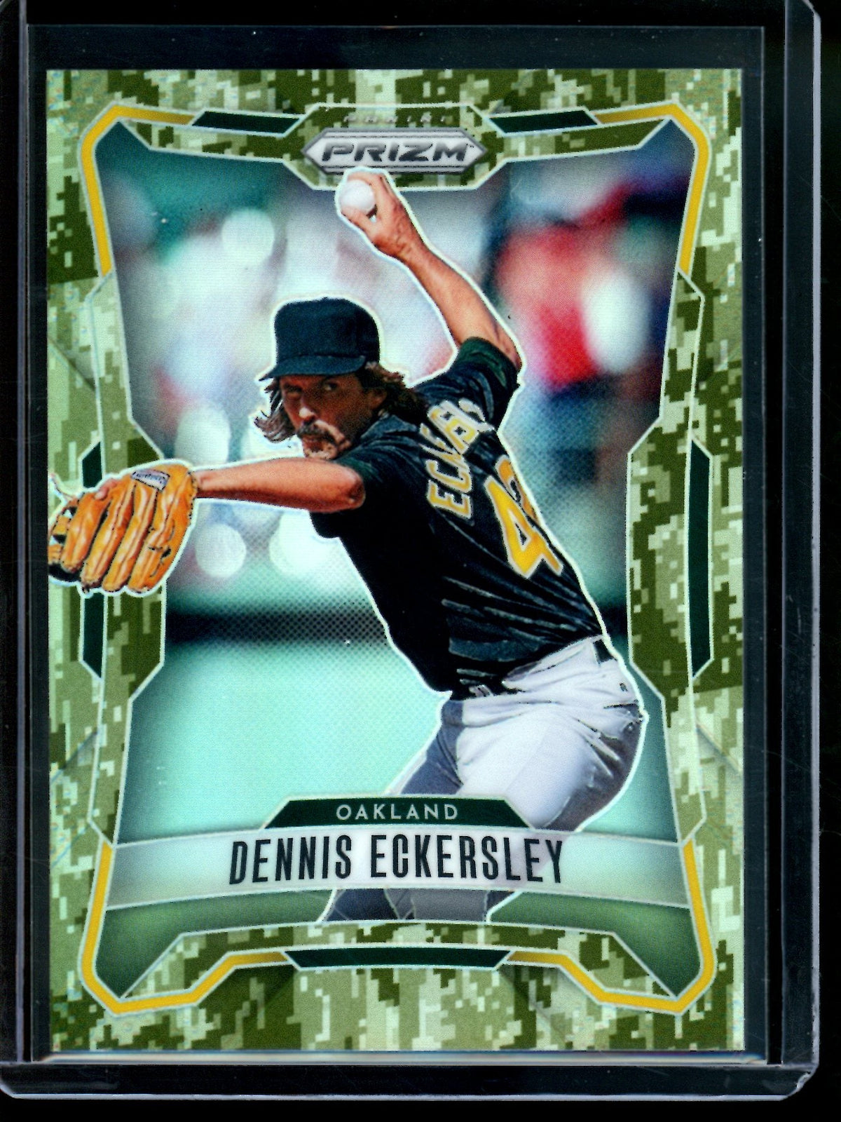 2026 Panini Prizm Dennis Eckersley Camo Refractor /15 Athletics - Trading Card Market