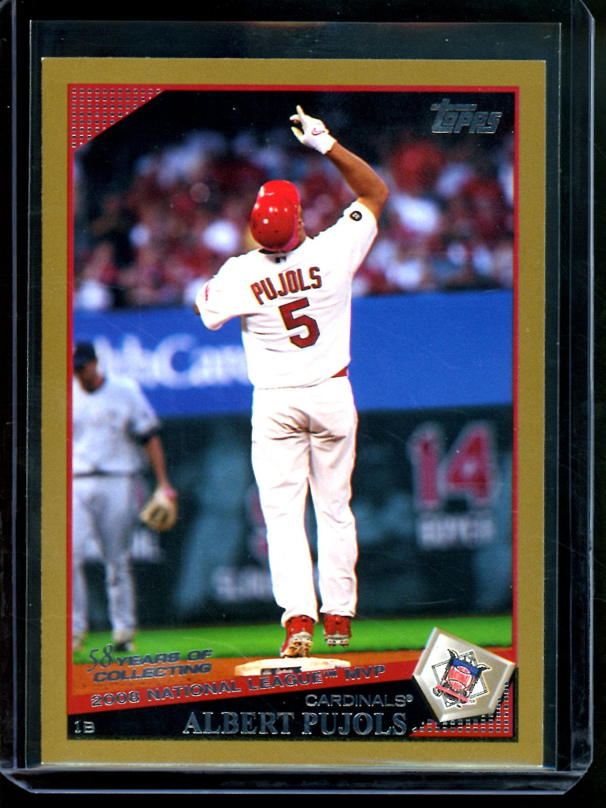 2009 Topps Flagship Albert Pujols 58 Years of Collecting Gold /2009 Pirates - Trading Card Market