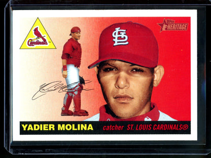 2004 Topps Heritage Yadier Molina Rookie Card Cardinals - Trading Card Market