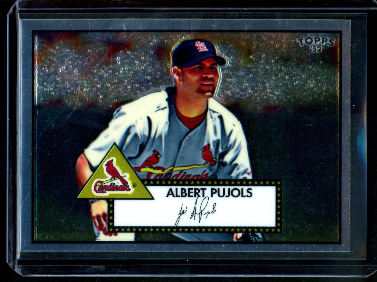2006 Topps Flagship Albert Pujols Chrome /1952 Cardinals - Trading Card Market