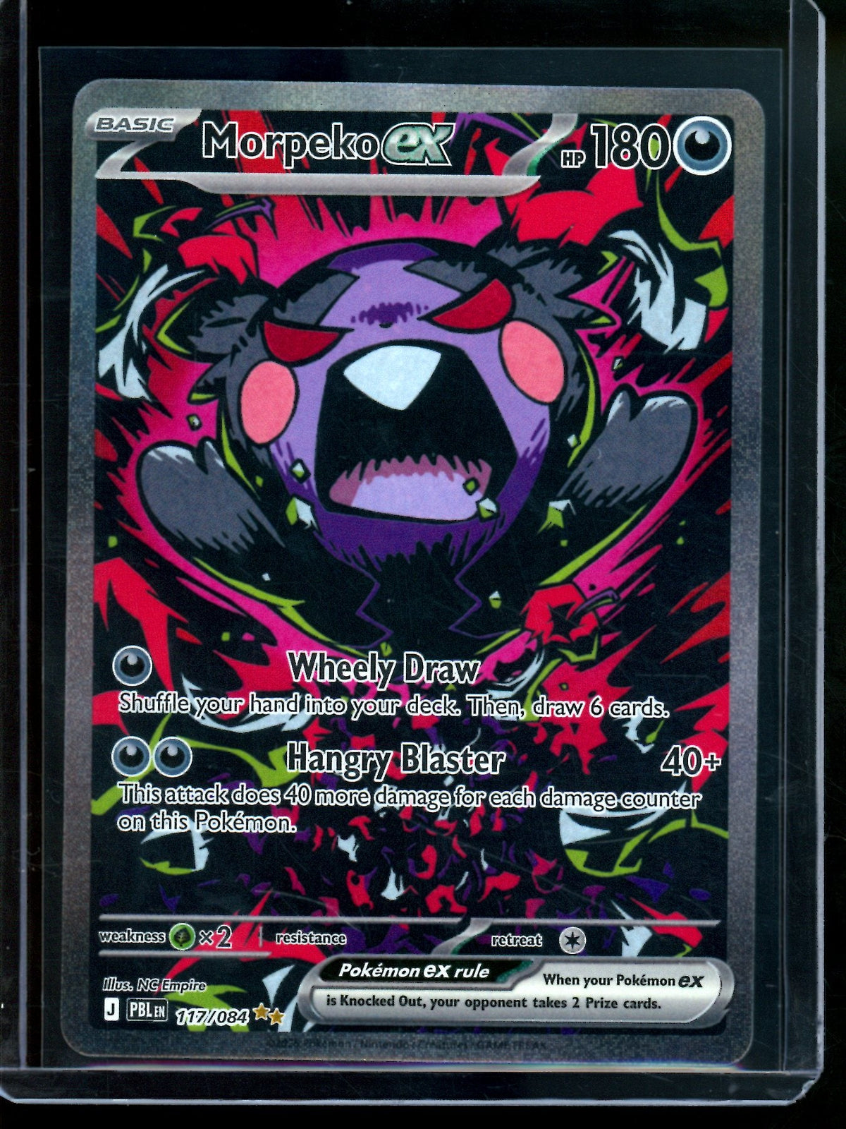 2026 Pokemon Pitch Black Morpeko EX 117/084 - Trading Card Market