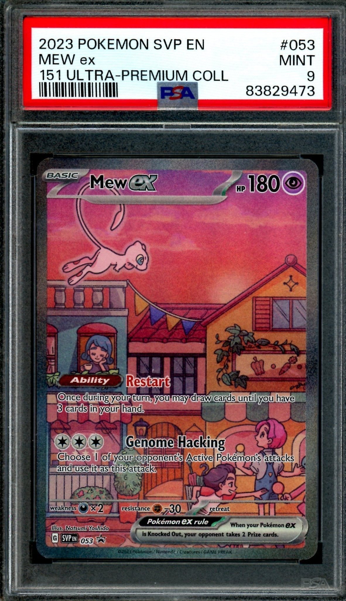 2023 Pokemon 151 Mew EX 053 Promo PSA 9 - Trading Card Market