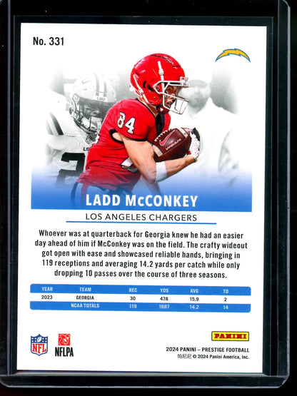 2024 Panini Prestige Ladd McConkey Rookie /75 Chargers - Trading Card Market