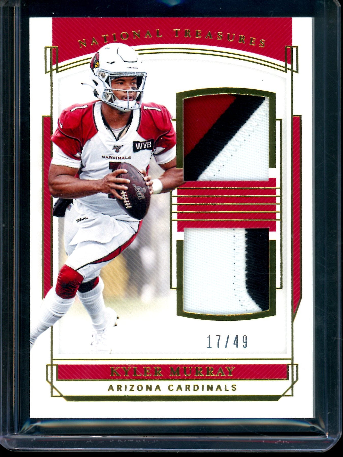 2019 Panini National Treasures Kyler Murray Dual Jersey Relic /49 Cardinals - Trading Card Market