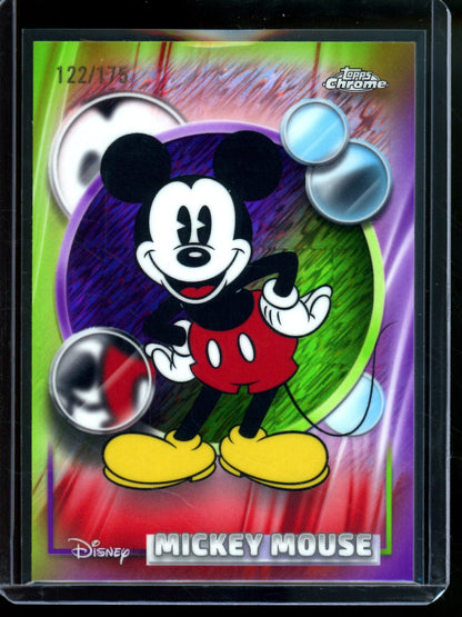 2026 Topps Chrome Mickey Mouse Purple Shimmer Refractor /175