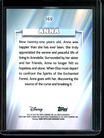 2026 Topps Chrome Anna Gold Shimmer Refractor /50