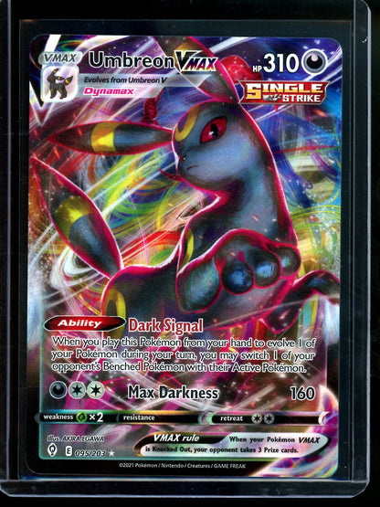 2021 Pokemon Evolving Skies Umbreon VMAX 095/203