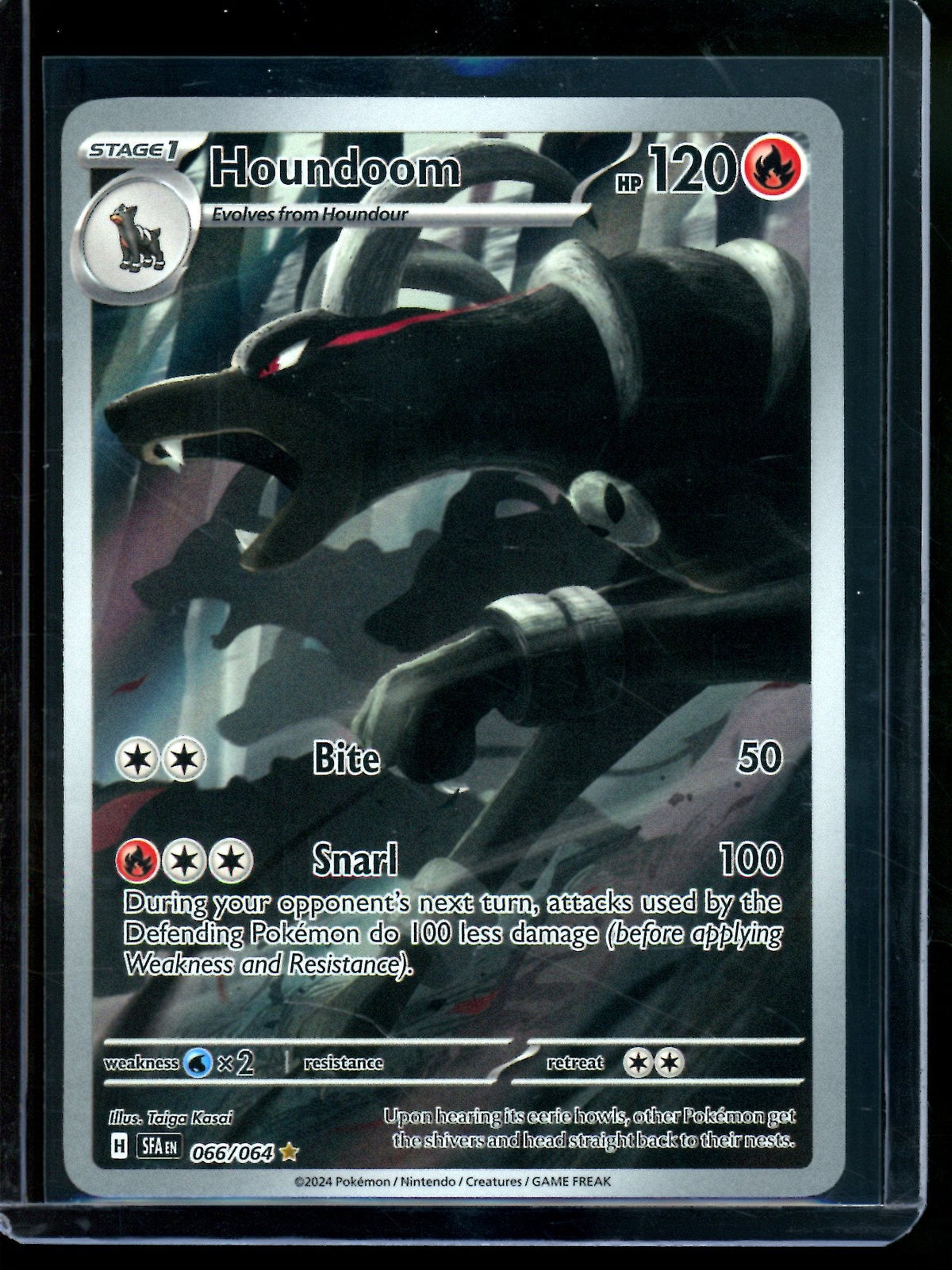 2024 Pokemon Shrouded Fable Houndoom 066/064
