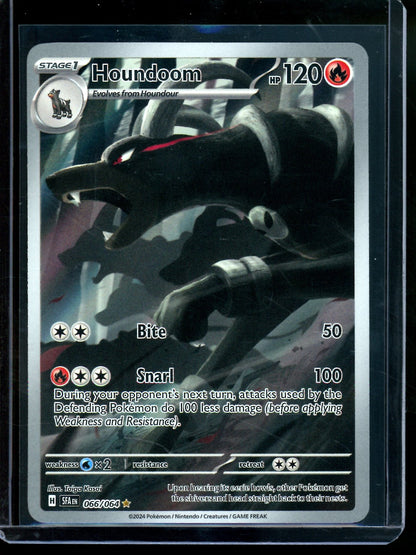 2024 Pokemon Shrouded Fable Houndoom 066/064