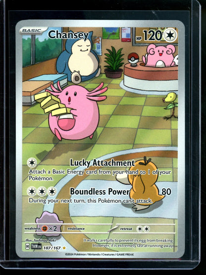 2024 Pokemon Twilight Masquerade Chansey 187/167 (C)