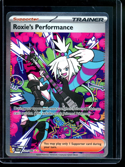 2026 Pokemon Chaos Rising Roxie's Performance 121/086 (B)
