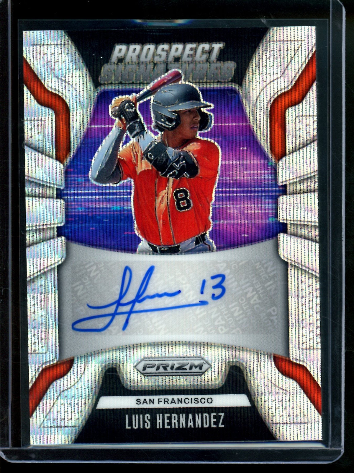 2026 Panini Prizm Luis Hernandez Prospect Signatures Autograph /199 Giants