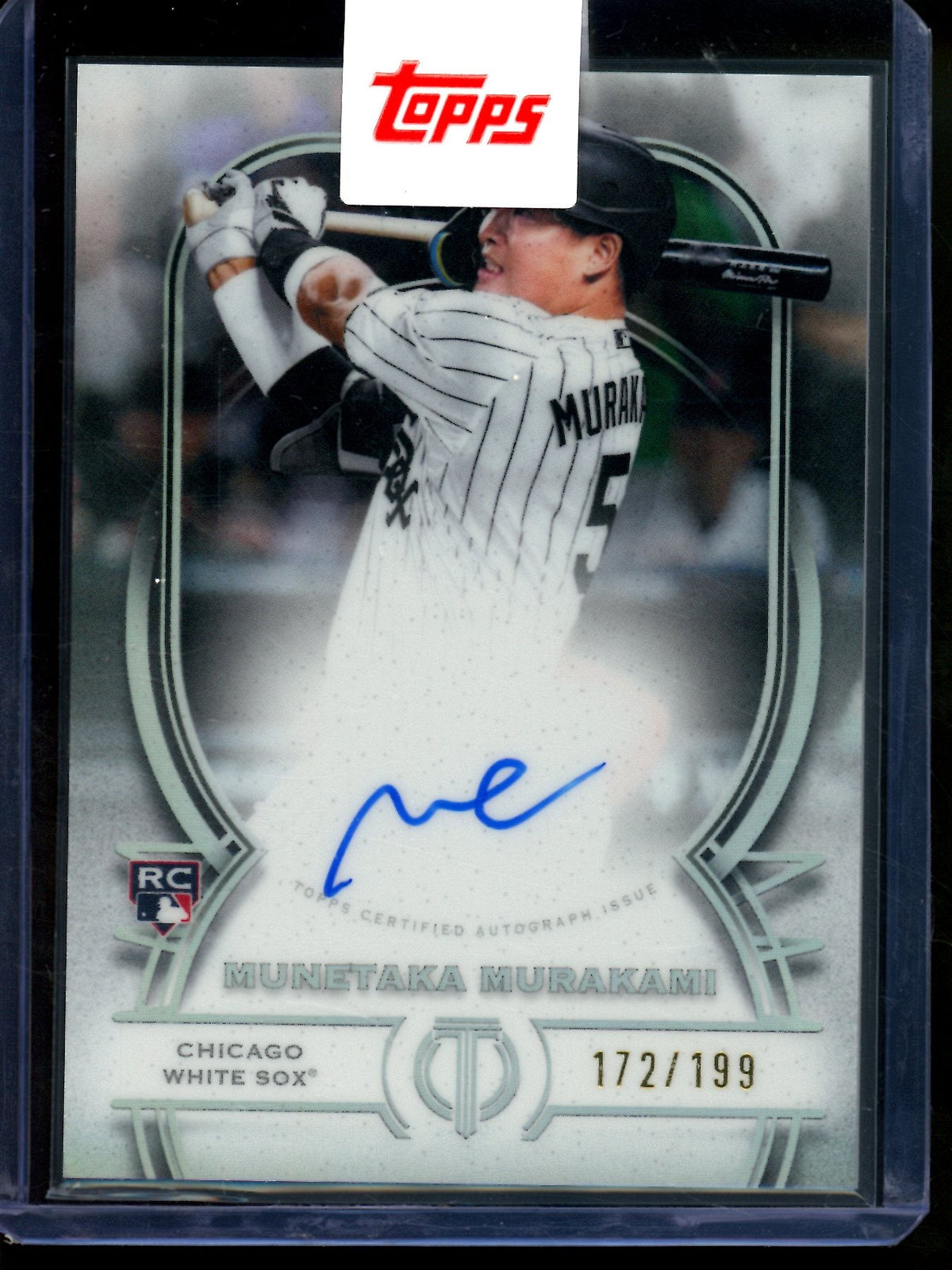 2026 Topps Tribute Munetaka Murakami Rookie Autograph /199 White Sox