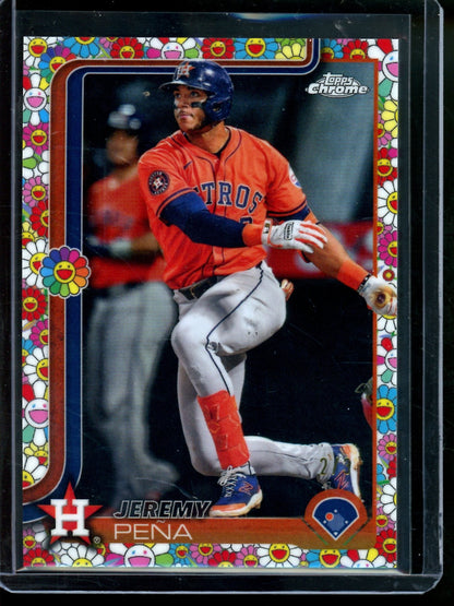 2025 Topps Chrome Jeremy Pena Murakami Refractor /3 Astros
