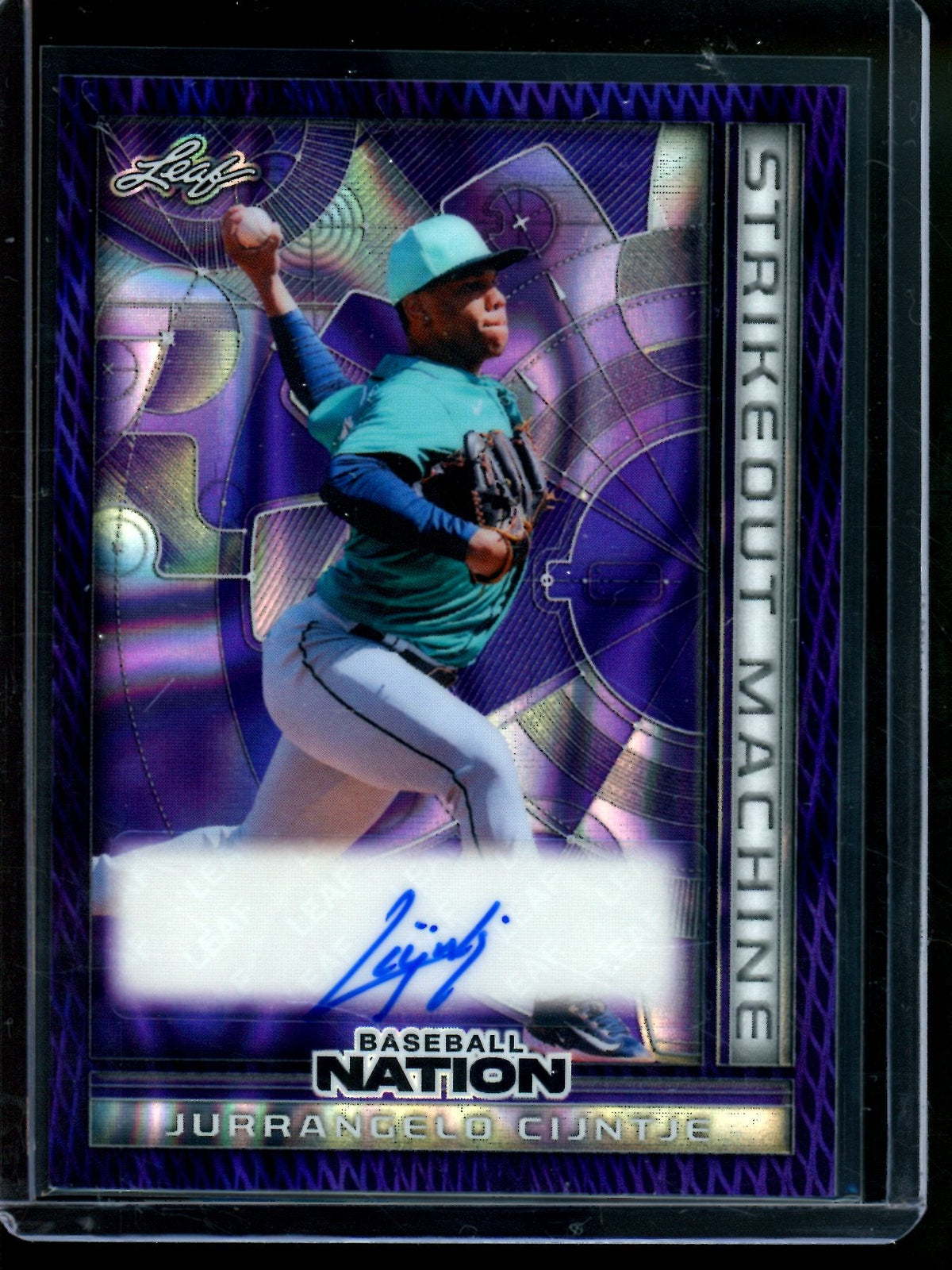 2025 Leaf Baseball Nation Jurrangelo Cijntje Autograph /8 Cardinals