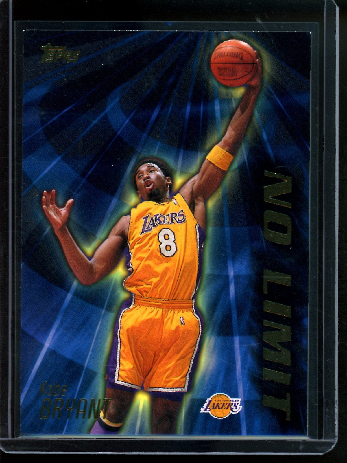 2000 Topps Kobe Bryant No Limit #NL1 Lakers (B)