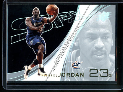 2002 Upper Deck SPX Michael Jordan #89 Wizards