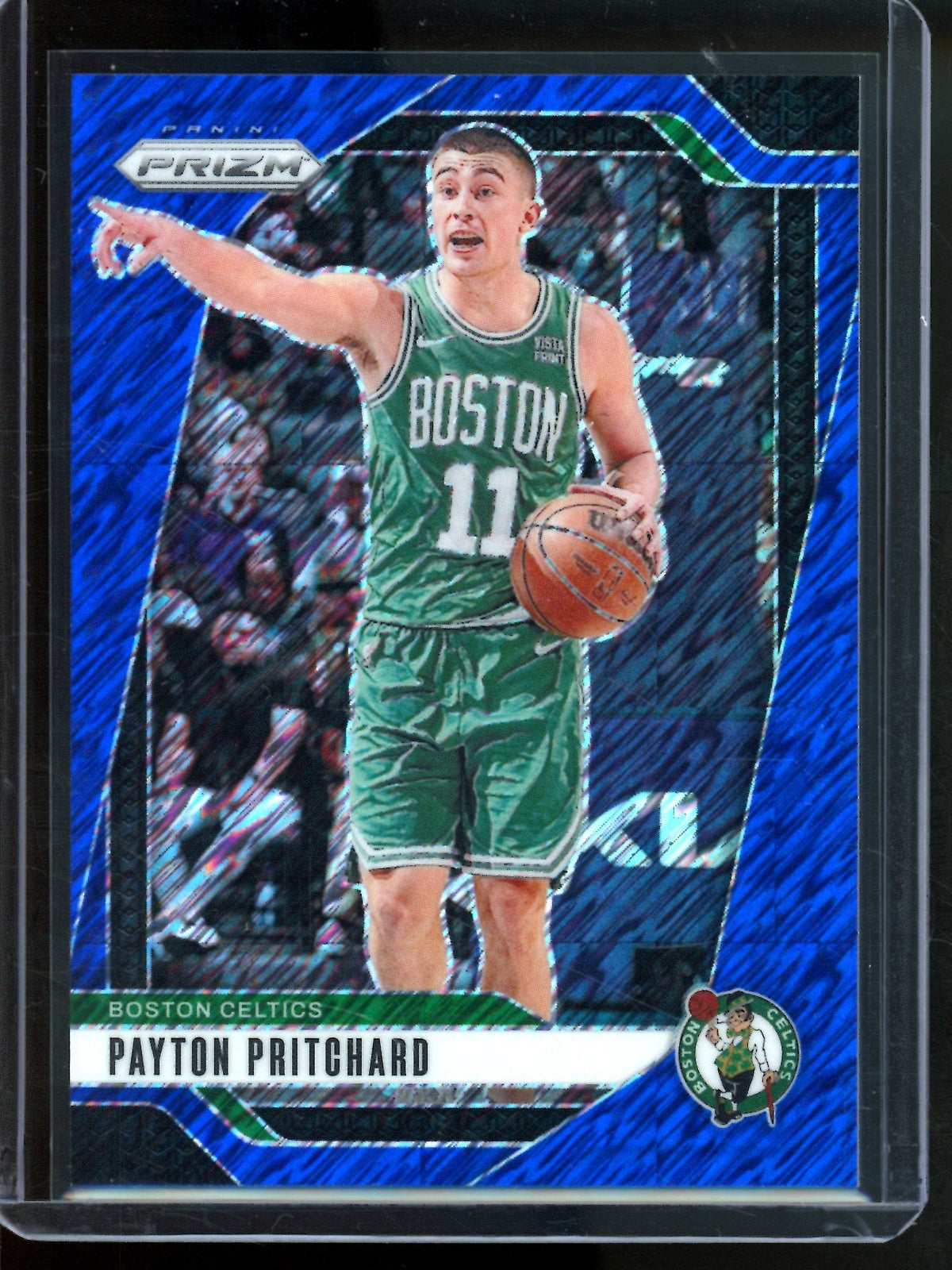 2024 Panini Prizm Payton Pritchard Blue Shimmer /35 Celtics